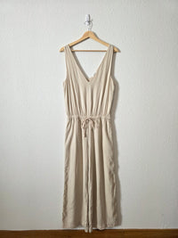 Splendid Wide Leg Linen Jumpsuit (S)