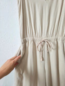 Splendid Wide Leg Linen Jumpsuit (S)