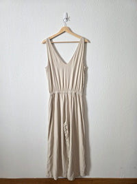Splendid Wide Leg Linen Jumpsuit (S)