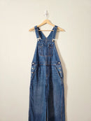 Baggy Wide Leg Denim Overalls (4)