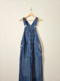 Baggy Wide Leg Denim Overalls (4)