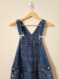 Baggy Wide Leg Denim Overalls (4)