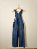 Baggy Wide Leg Denim Overalls (4)