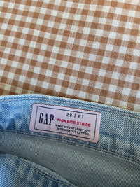 Gap High Rise Stride Jeans (28/6T)