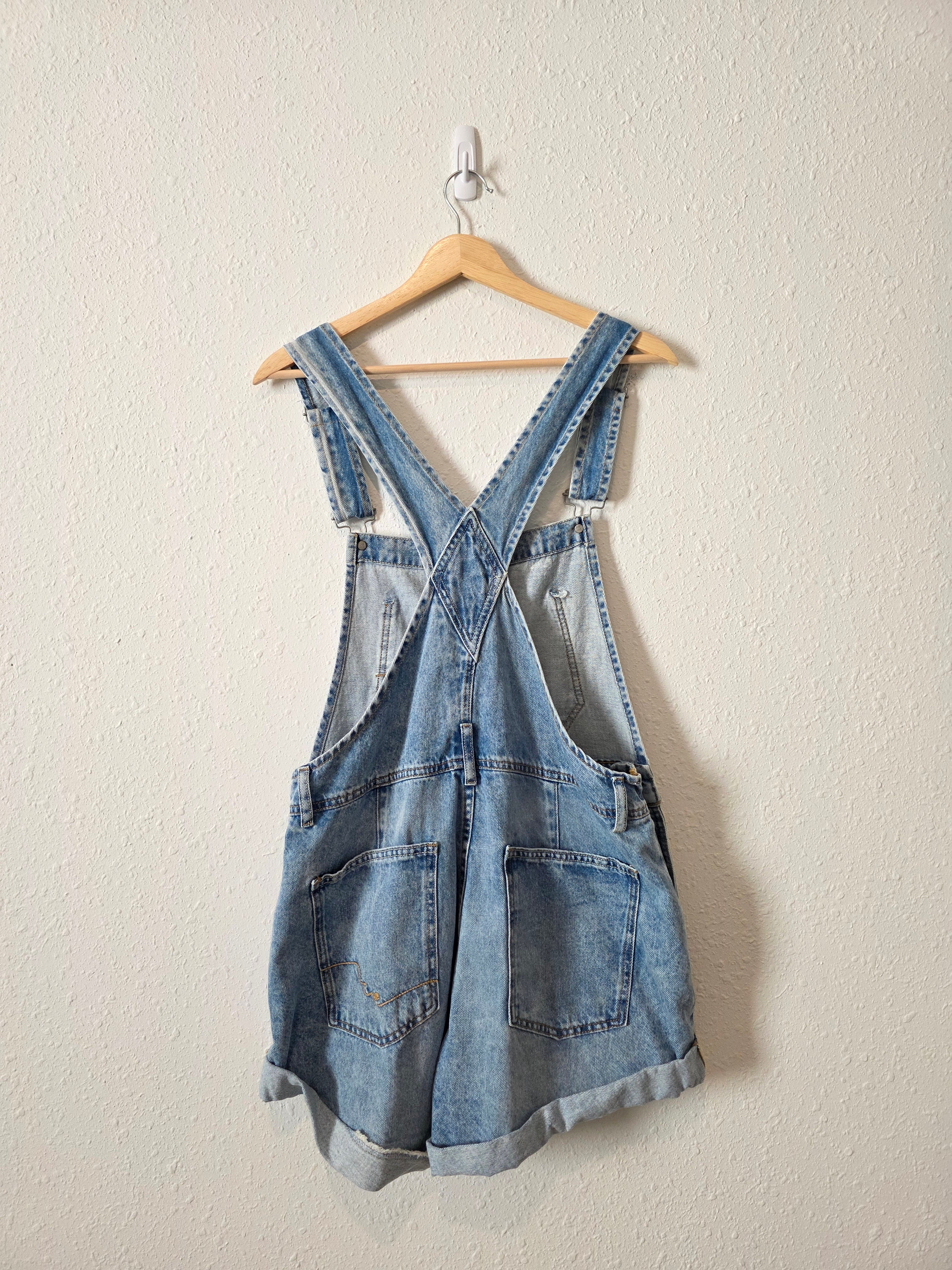 Free People Ziggy Denim Shortalls (S)
