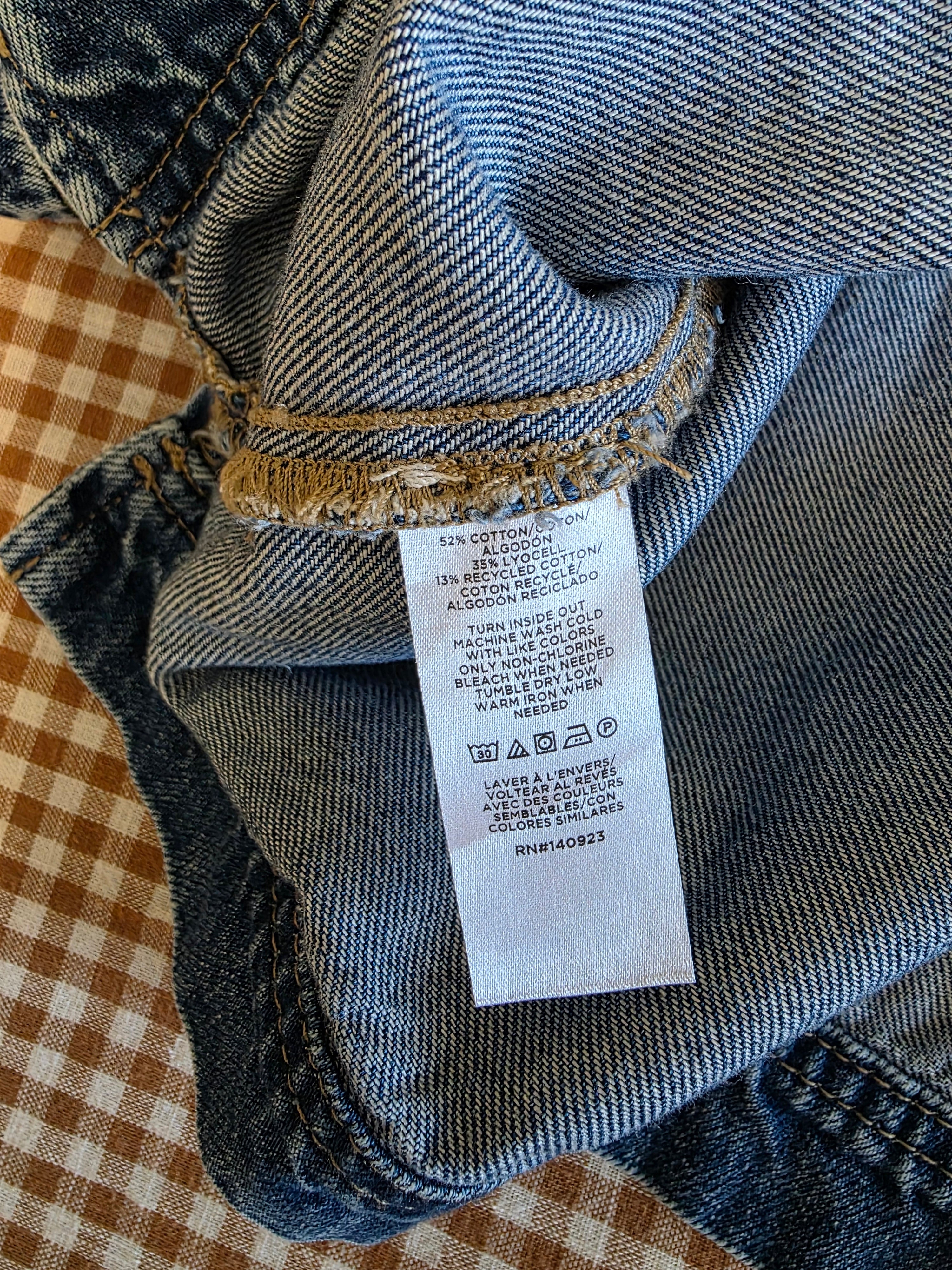 Loft Oversized Denim Top (M)