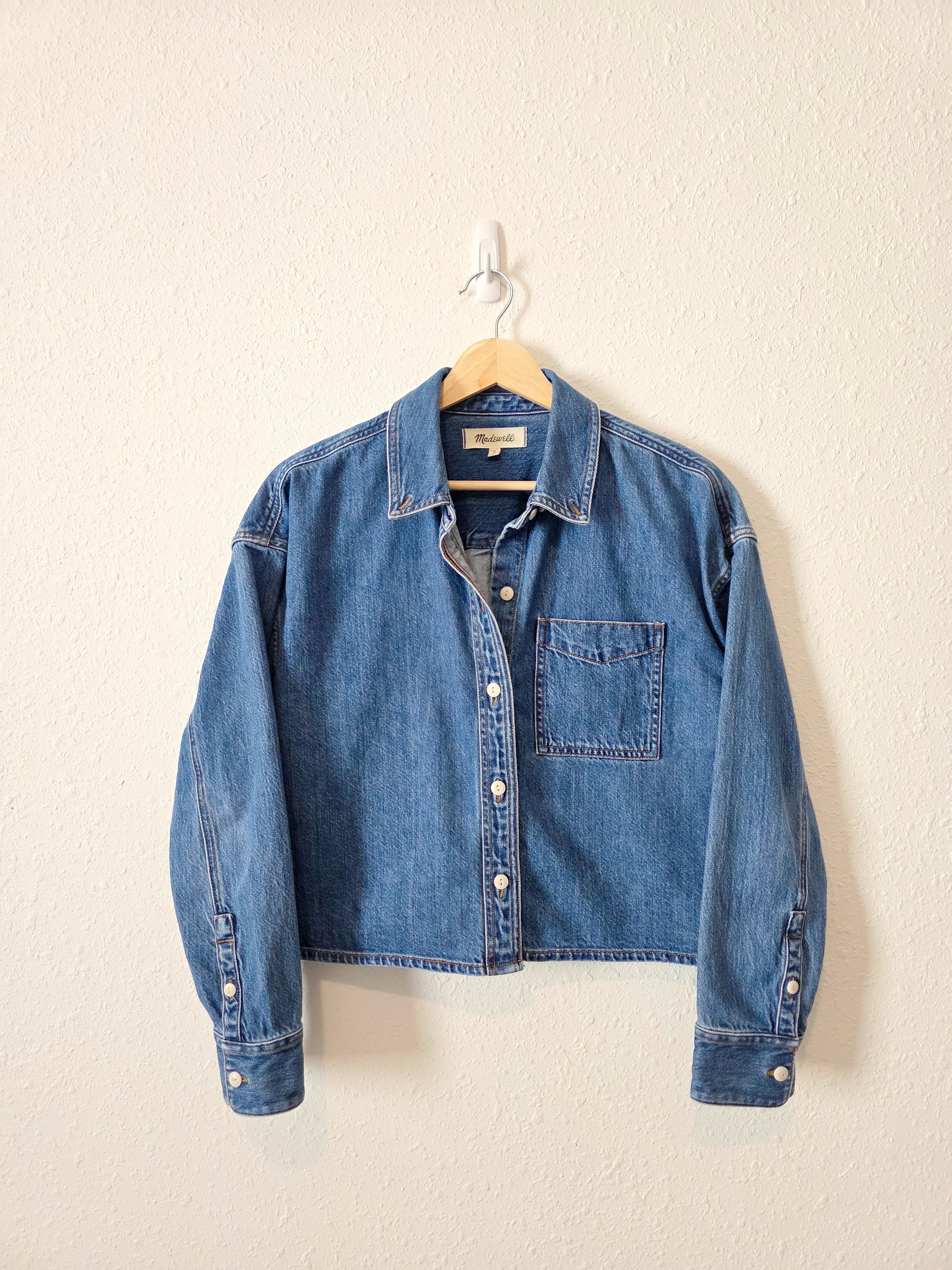 Madewell Oversized Denim Shirt (S)