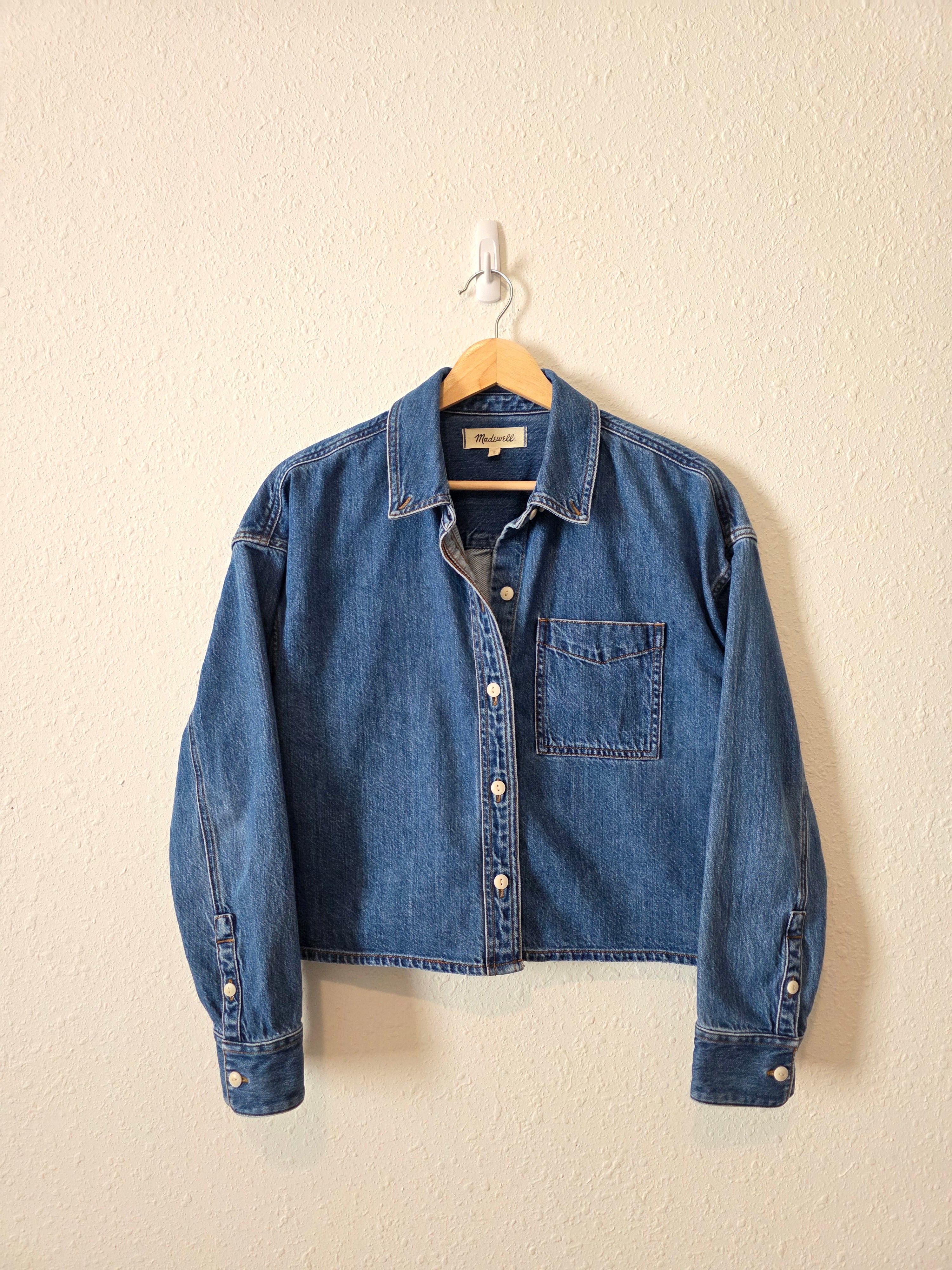 Madewell Oversized Denim Shirt (S)