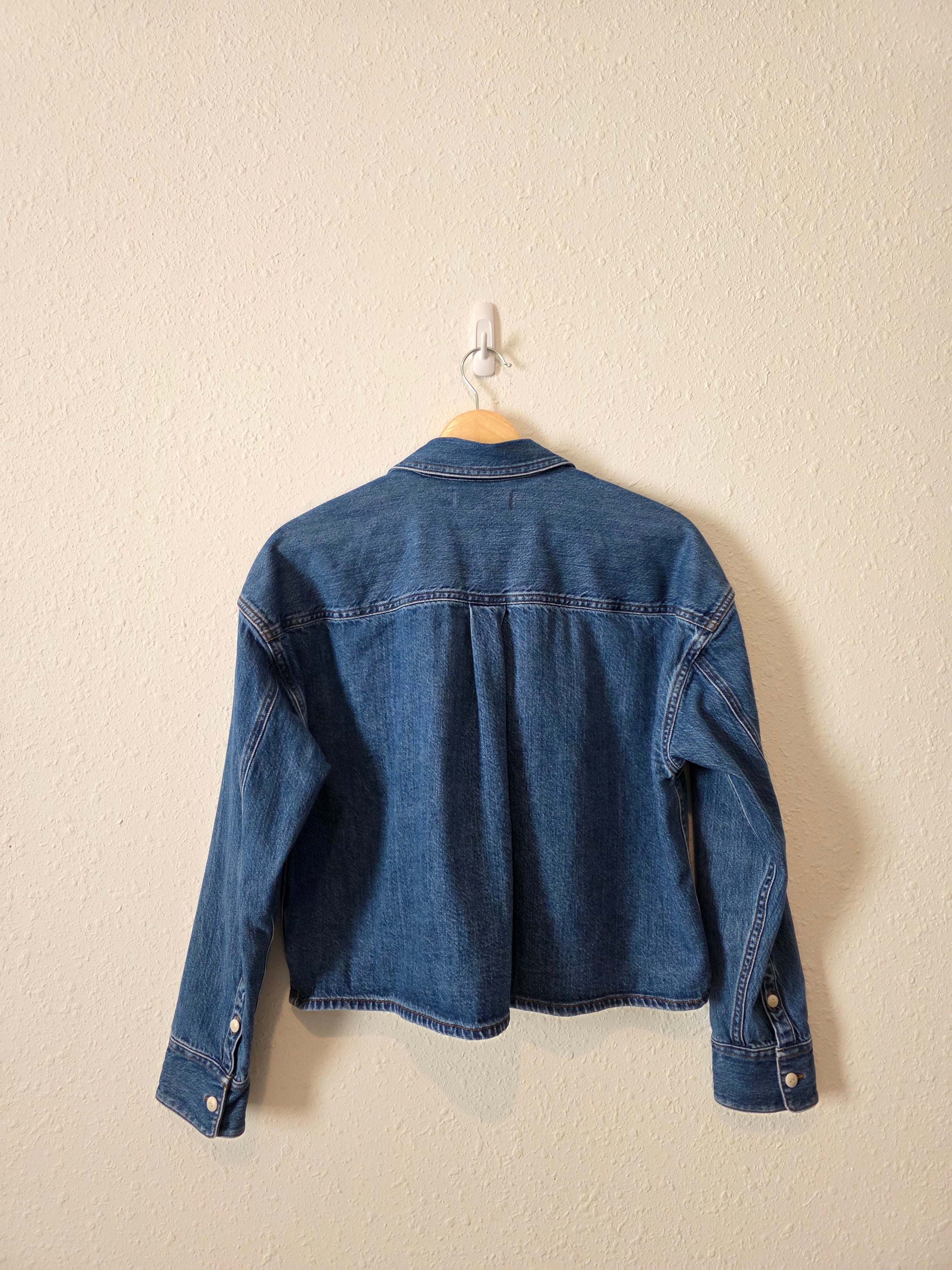 Madewell Oversized Denim Shirt (S)