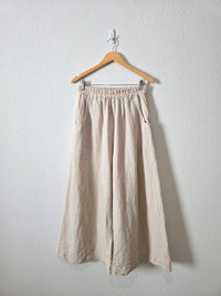 Eva's Sunday Wide Leg Linen Pants (M)