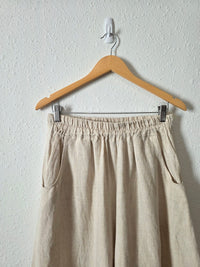 Eva's Sunday Wide Leg Linen Pants (M)