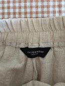 Eva's Sunday Wide Leg Linen Pants (M)