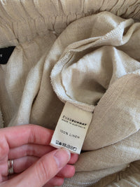 Eva's Sunday Wide Leg Linen Pants (M)