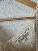 Madewell Cream Knit Tank (XS)
