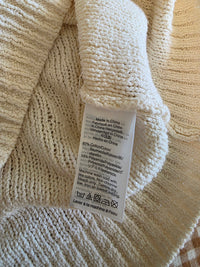 Madewell Cream Knit Tank (XS)