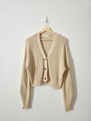 By Together Textured Cotton Cardigan (S)