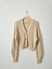 By Together Textured Cotton Cardigan (S)