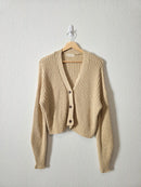 By Together Textured Cotton Cardigan (S)