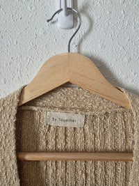 By Together Textured Cotton Cardigan (S)