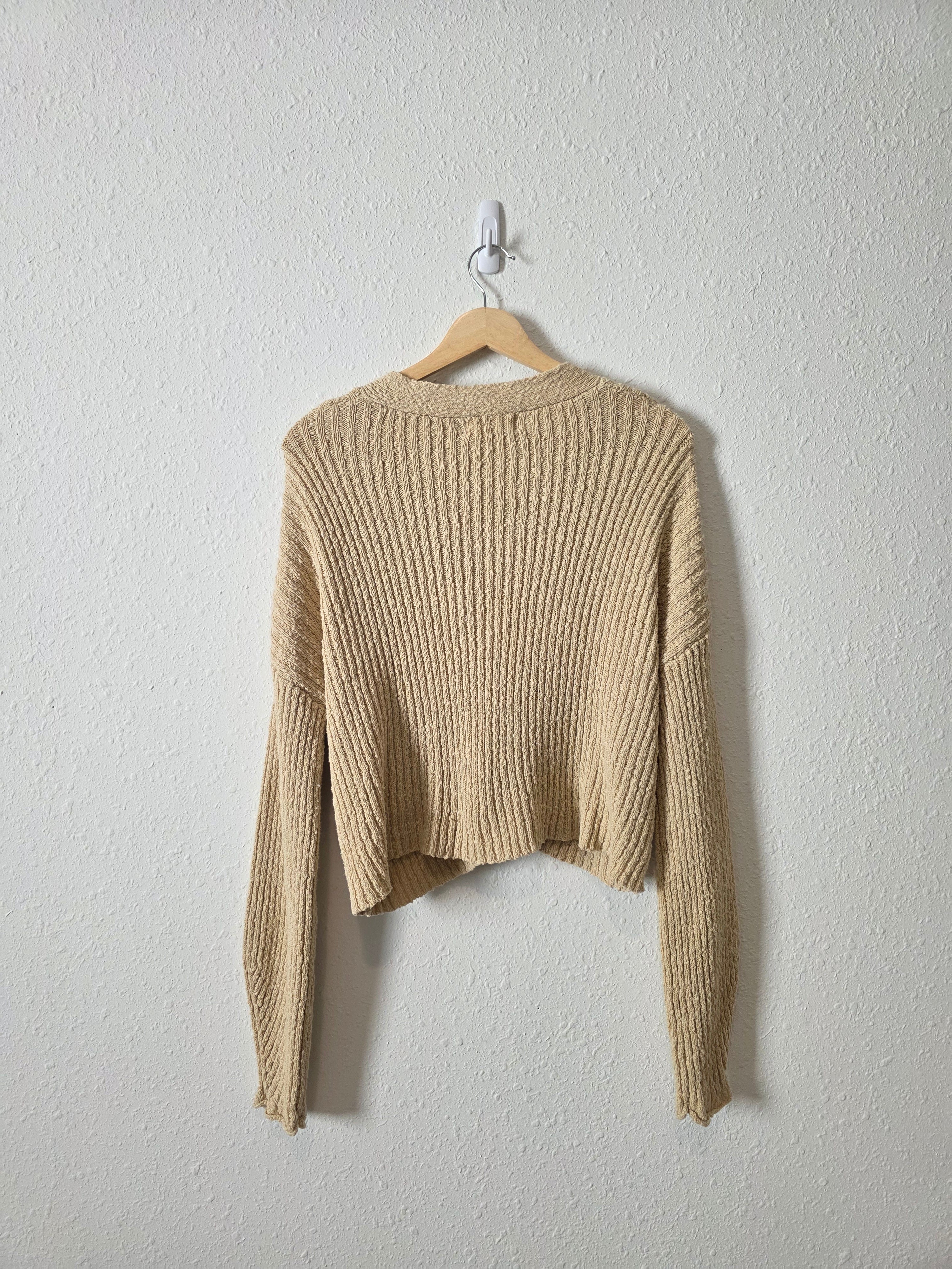 By Together Textured Cotton Cardigan (S)