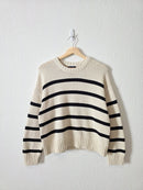 Gap Striped Cotton Crewneck Sweater (M)
