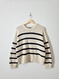 Gap Striped Cotton Crewneck Sweater (M)