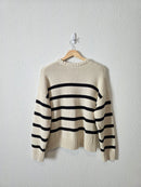 Gap Striped Cotton Crewneck Sweater (M)