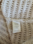 Crochet Knit Oversized Top (XS)