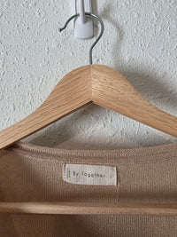 By Together Linen Blend Relaxed Tee (L)