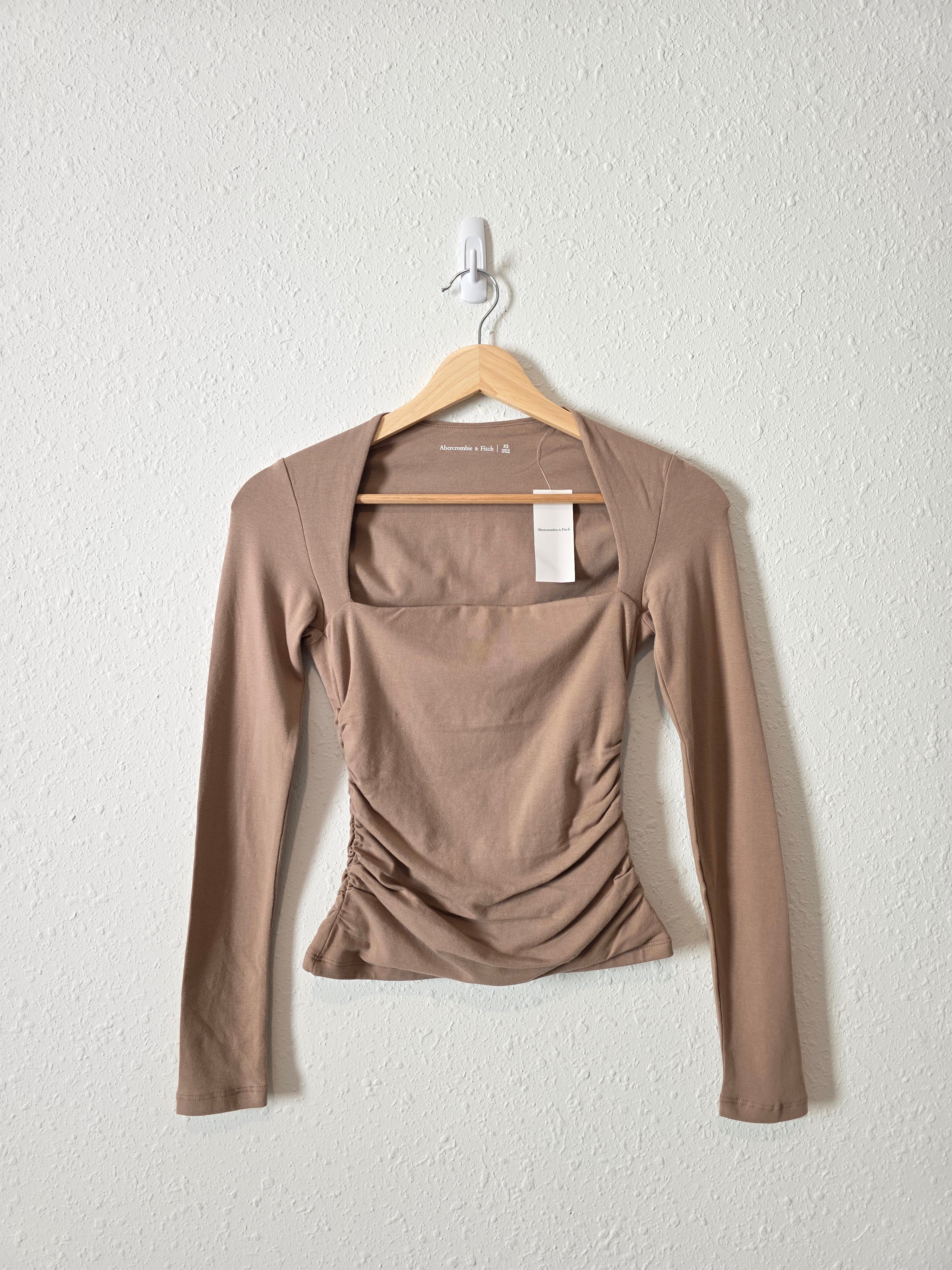 NEW Abercrombie Square Neck Top (XS)