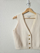 J.Crew Cotton Sweater Vest (S)