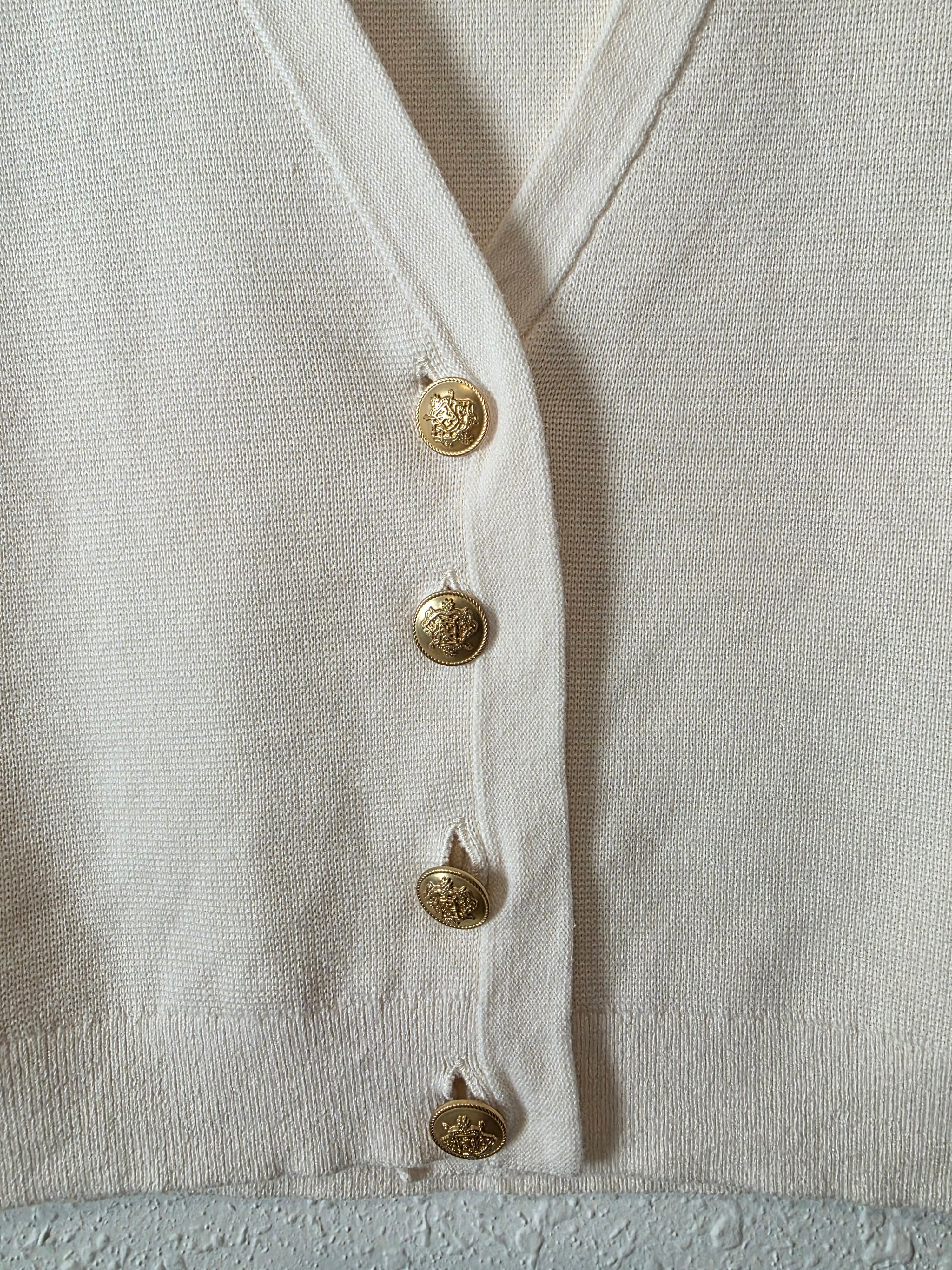 J.Crew Cotton Sweater Vest (S)