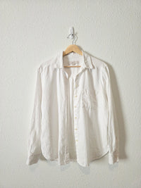 Loft Linen Button Up Shirt (S)