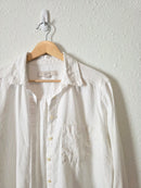Loft Linen Button Up Shirt (S)