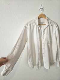 Loft Linen Button Up Shirt (S)