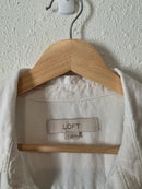 Loft Linen Button Up Shirt (S)