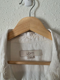 Loft Linen Button Up Shirt (S)