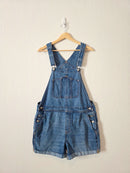Relaxed Denim Shortalls (L)