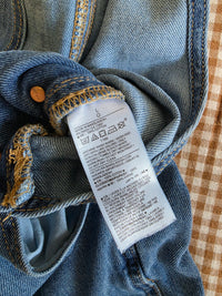 Relaxed Denim Shortalls (L)