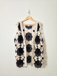 House of Harlow Crochet Top (OS)