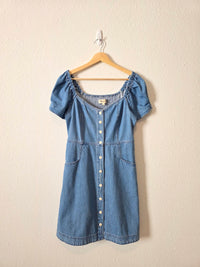 Madewell Denim Mini Dress (4)