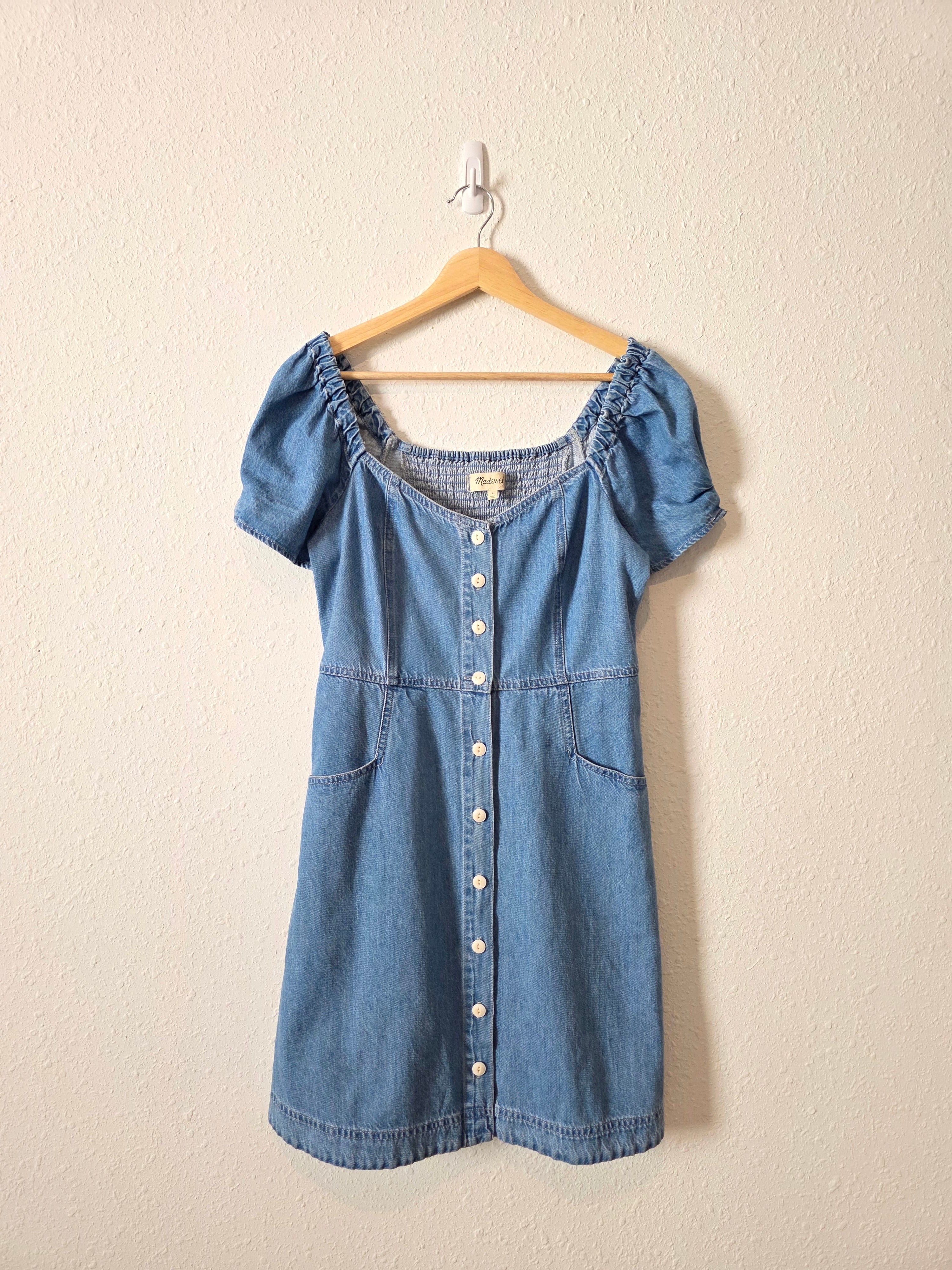 Madewell Denim Mini Dress (4)