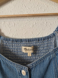 Madewell Denim Mini Dress (4)