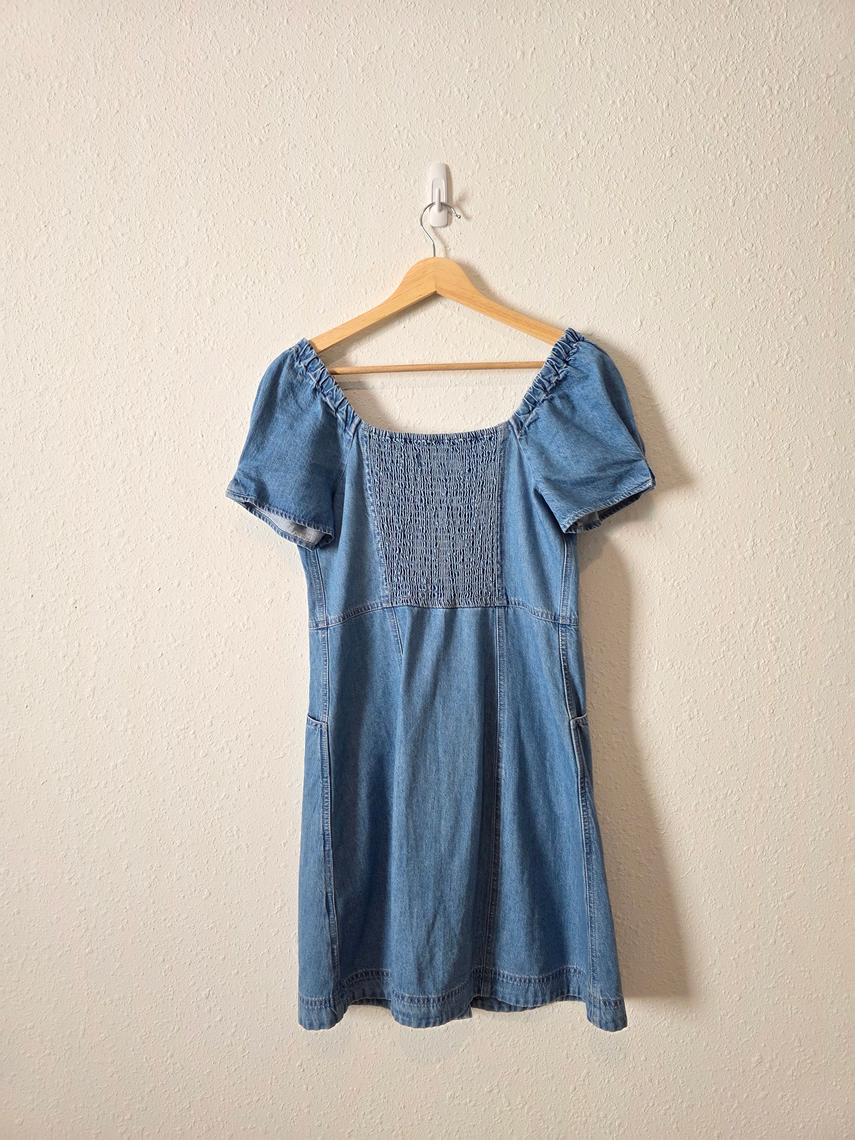 Madewell Denim Mini Dress (4)
