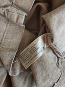 Linen Blend Wide Leg Jumpsuit (XL)