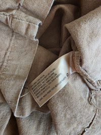 Linen Blend Wide Leg Jumpsuit (XL)