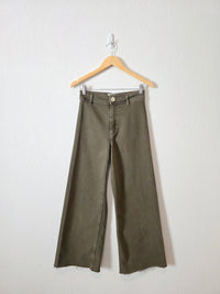Zara Olive Marine Straight Jeans (4)