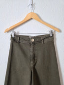 Zara Olive Marine Straight Jeans (4)
