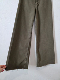 Zara Olive Marine Straight Jeans (4)