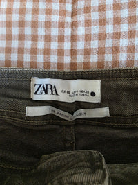 Zara Olive Marine Straight Jeans (4)